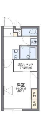 レオパレスセイフル 2階 1K 賃貸物件詳細