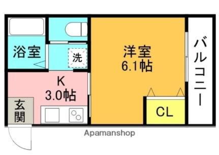 大阪府枚方市渚栄町 御殿山駅 1K アパート 賃貸物件詳細