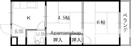 大阪府高槻市千代田町 高槻市駅 2K マンション 賃貸物件詳細