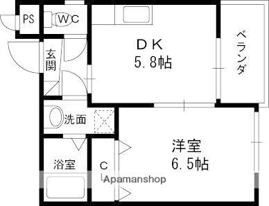 大阪府枚方市田口1丁目 枚方市駅 1DK マンション 賃貸物件詳細