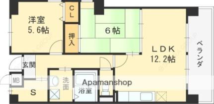 大阪府堺市東区日置荘西町7丁 初芝駅 2SLDK マンション 賃貸物件詳細