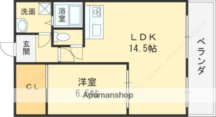 大阪府東大阪市稲田上町2丁目 徳庵駅 1LDK マンション 賃貸物件詳細