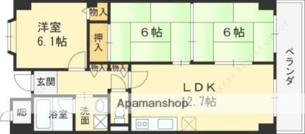 大阪府大東市御供田1丁目 住道駅 3LDK マンション 賃貸物件詳細