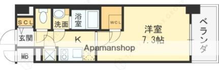 ファーストフィオーレ福島野田ＩＩ 7階 1K 賃貸物件詳細