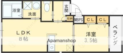 大阪府東大阪市長瀬町1丁目 長瀬駅 1LDK アパート 賃貸物件詳細