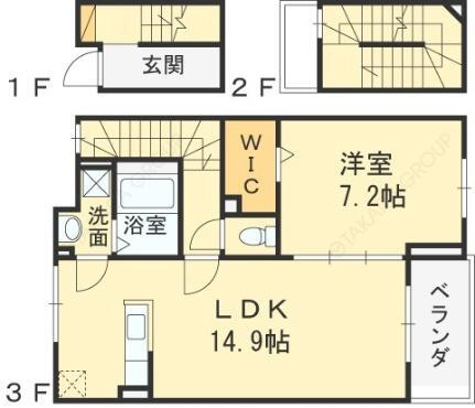 大阪府堺市東区中茶屋 北野田駅 1LDK アパート 賃貸物件詳細