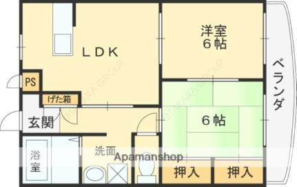 ヴィラージュＳ・Ｔ 1階 2DK 賃貸物件詳細