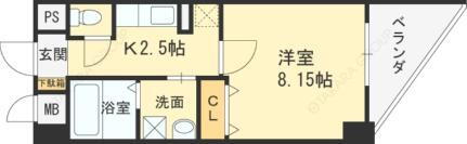 大阪府大阪市城東区蒲生2丁目 京橋駅 1K マンション 賃貸物件詳細