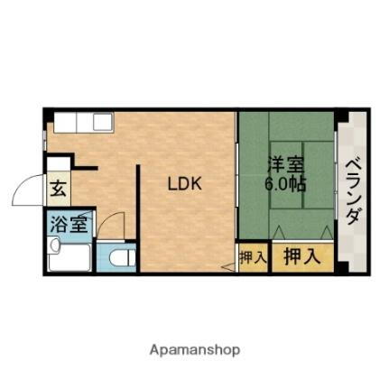 三吉マンション 3階 1LDK 賃貸物件詳細