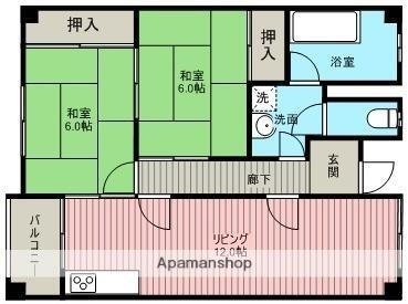 大阪府吹田市樫切山 山田駅 2LDK マンション 賃貸物件詳細