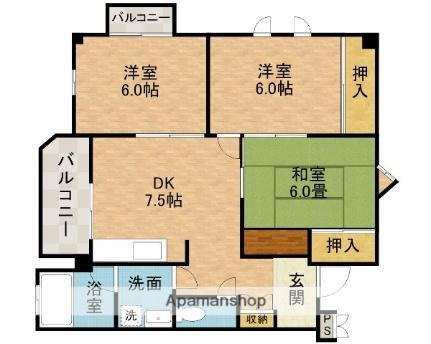 大阪府茨木市美沢町 南茨木駅 3DK マンション 賃貸物件詳細