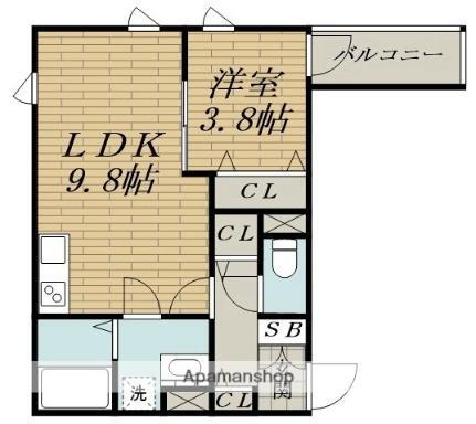 クレール塚本 1階 1LDK 賃貸物件詳細