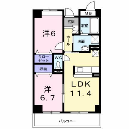大阪府泉南市中小路3丁目 岡田浦駅 2LDK マンション 賃貸物件詳細
