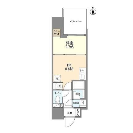 ルフォンプログレ堺筋本町タワーレジデンス 9階 1DK 賃貸物件詳細