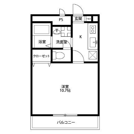兵庫県伊丹市瑞ケ丘4丁目 伊丹駅 1K マンション 賃貸物件詳細