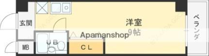 ＭａＢｒａｎｃｈｅｔｔｅ弦月 6階 ワンルーム 賃貸物件詳細