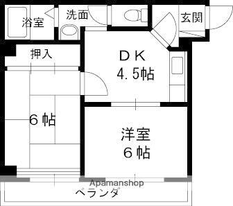 兵庫県西宮市江上町 西宮駅 2DK マンション 賃貸物件詳細