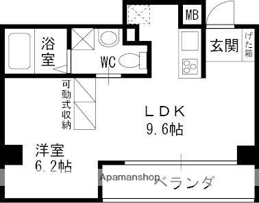 ノベラ西宮江上町 6階 1LDK 賃貸物件詳細