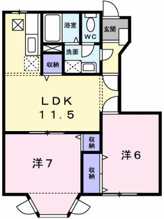兵庫県姫路市青山5丁目 余部駅 2LDK アパート 賃貸物件詳細