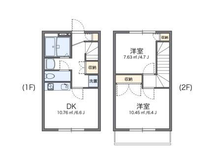 兵庫県姫路市広畑区西蒲田 姫路駅 2DK アパート 賃貸物件詳細