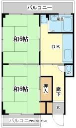 京口セントラルハイツ 3階 2DK 賃貸物件詳細