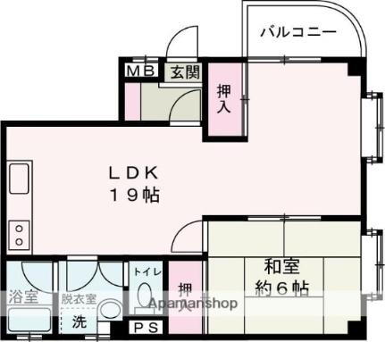 兵庫県姫路市城北新町1丁目 野里駅 1LDK マンション 賃貸物件詳細