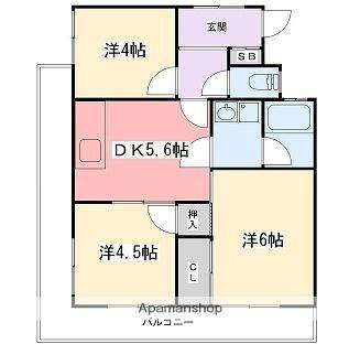兵庫県姫路市北今宿2丁目 播磨高岡駅 3DK マンション 賃貸物件詳細