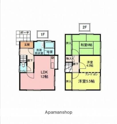 氷室団地２号棟 3LDK 賃貸物件詳細