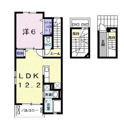 スカイエール 3階 1LDK 賃貸物件詳細