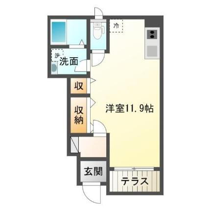 鳥取県鳥取市行徳2丁目 鳥取駅 ワンルーム アパート 賃貸物件詳細