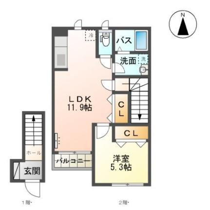 鳥取県鳥取市古海 鳥取駅 1LDK アパート 賃貸物件詳細