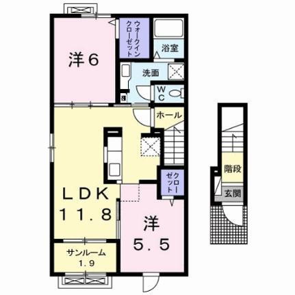 エクセレント寺町 2階 2LDK 賃貸物件詳細