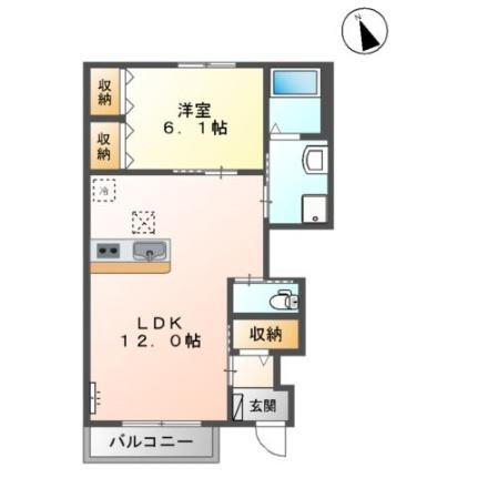 ＶＡＶＯＯＭ 1階 1LDK 賃貸物件詳細