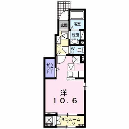 島根県松江市法吉町 松江駅 ワンルーム アパート 賃貸物件詳細
