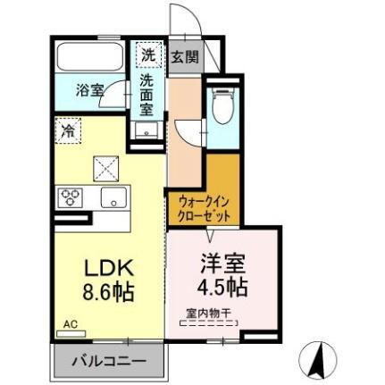 グレースコート 1階 1LDK 賃貸物件詳細