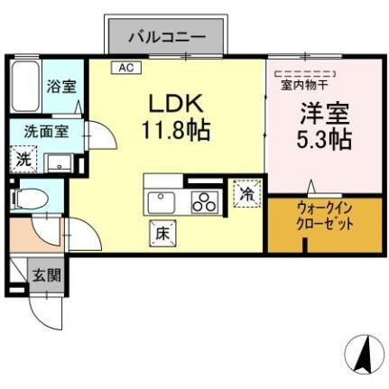 島根県松江市古志原2丁目 1LDK アパート 賃貸物件詳細