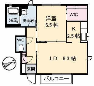 島根県松江市古志原4丁目 1LDK アパート 賃貸物件詳細