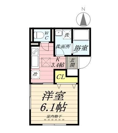 岡山県岡山市北区寿町 岡山駅 1K アパート 賃貸物件詳細
