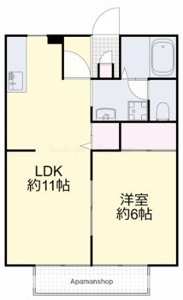 岡山県岡山市南区東畦 妹尾駅 1LDK アパート 賃貸物件詳細