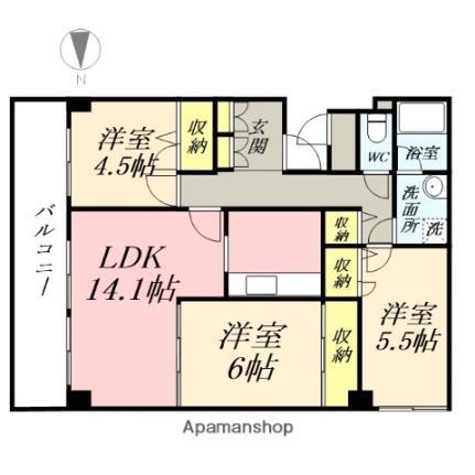 岡山県岡山市北区下石井2丁目 岡山駅前駅 3LDK マンション 賃貸物件詳細