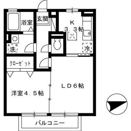 岡山県岡山市北区庭瀬 庭瀬駅 1LDK アパート 賃貸物件詳細