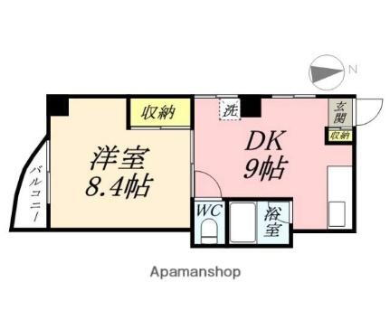 岡山県岡山市北区伊島町2丁目 岡山駅 1DK マンション 賃貸物件詳細