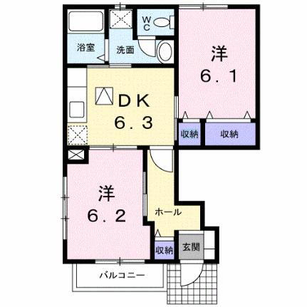 岡山県岡山市南区箕島 早島駅 2DK アパート 賃貸物件詳細