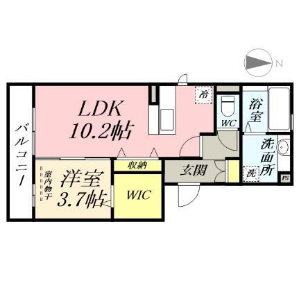 岡山県岡山市中区さい 高島駅 1LDK アパート 賃貸物件詳細