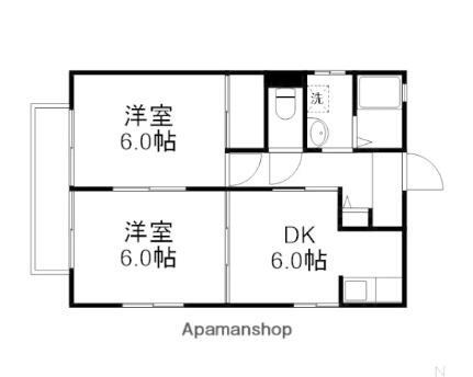 岡山県岡山市東区宍甘 東岡山駅 2DK アパート 賃貸物件詳細