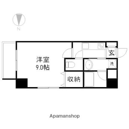 岡山県岡山市北区富田町2丁目 岡山駅 1K マンション 賃貸物件詳細