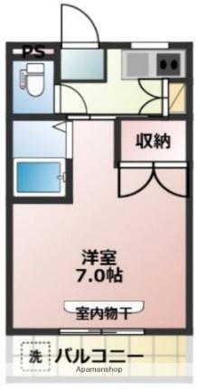 パークプレイス平井ＩＩ号棟 3階 1K 賃貸物件詳細