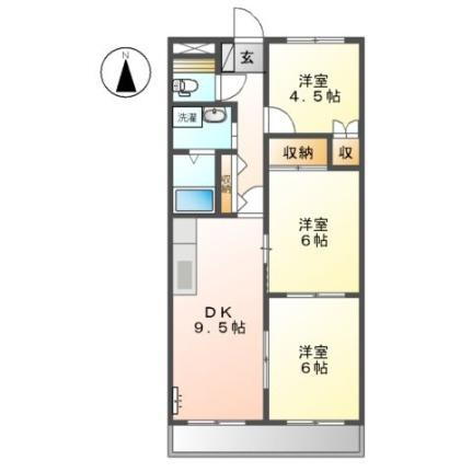 岡山県岡山市北区今保 岡山駅 3DK アパート 賃貸物件詳細