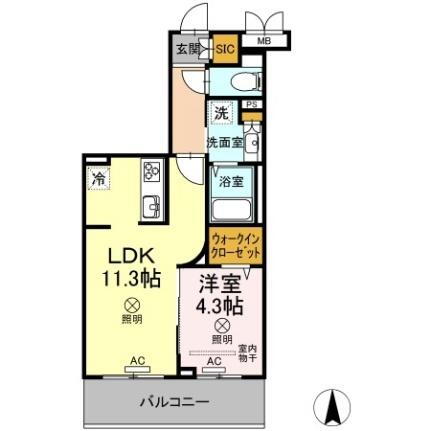 岡山県岡山市北区北方3丁目 法界院駅 1LDK マンション 賃貸物件詳細