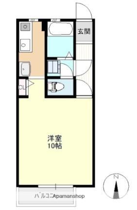 岡山県倉敷市鳥羽 中庄駅 ワンルーム アパート 賃貸物件詳細